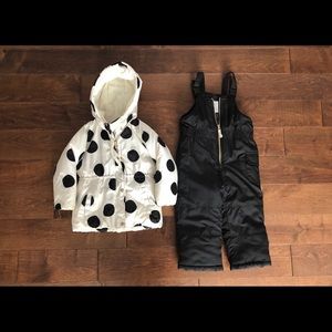 4T girls Carters snowsuit